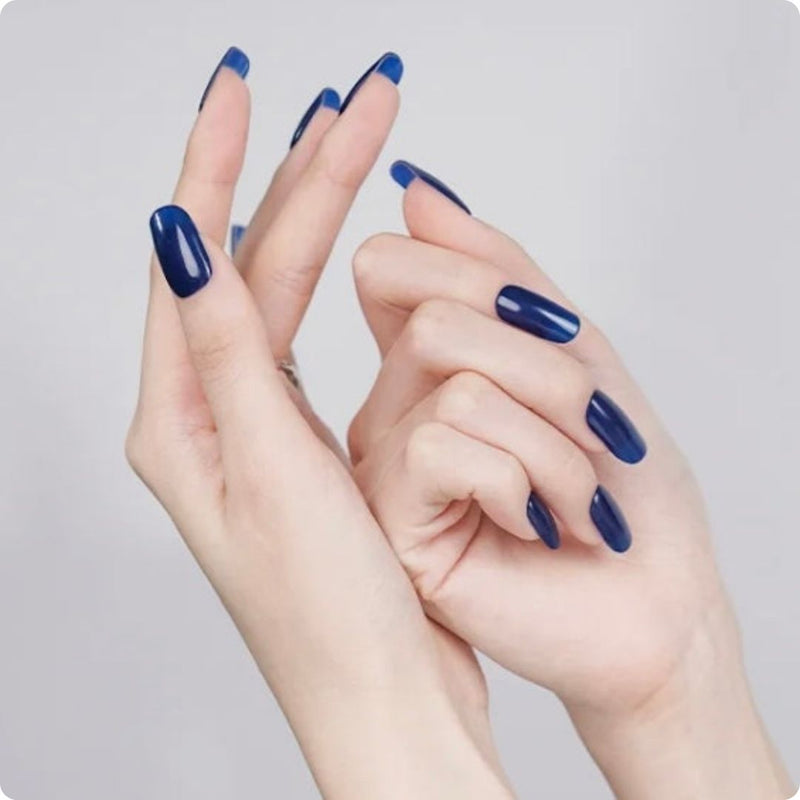 Diseño de uñas Láminas de Gel - Eaux Profondes - Nooves Nails - Veganas, Cruelty-Free y Hema-Free