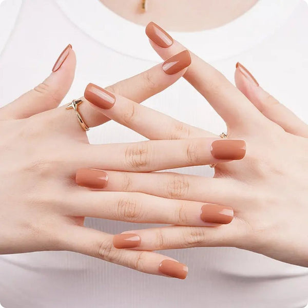 Láminas de Gel - Cinnamon - Nooves Nails