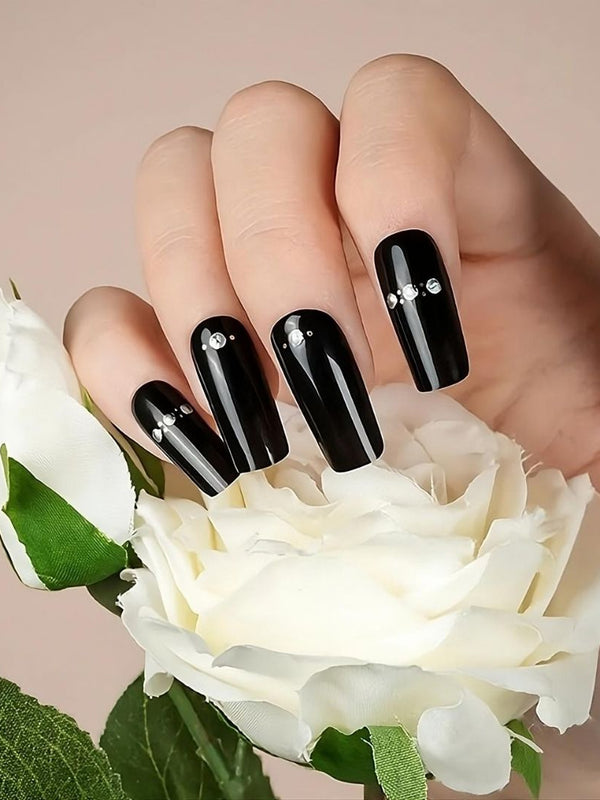 Gel Nail - Cristal Nights - Nooves Nails - Láminas de uñas de gel semicuradas