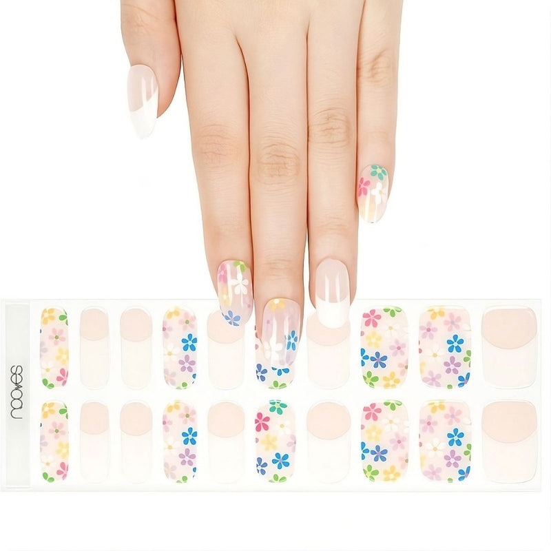 Gel Nail - Flowers - Nooves Nails