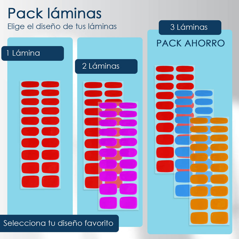 Extensión Premium Kit - Pack de extensiones completo - Kit Personalizable con Lámpara y Top Coat 5