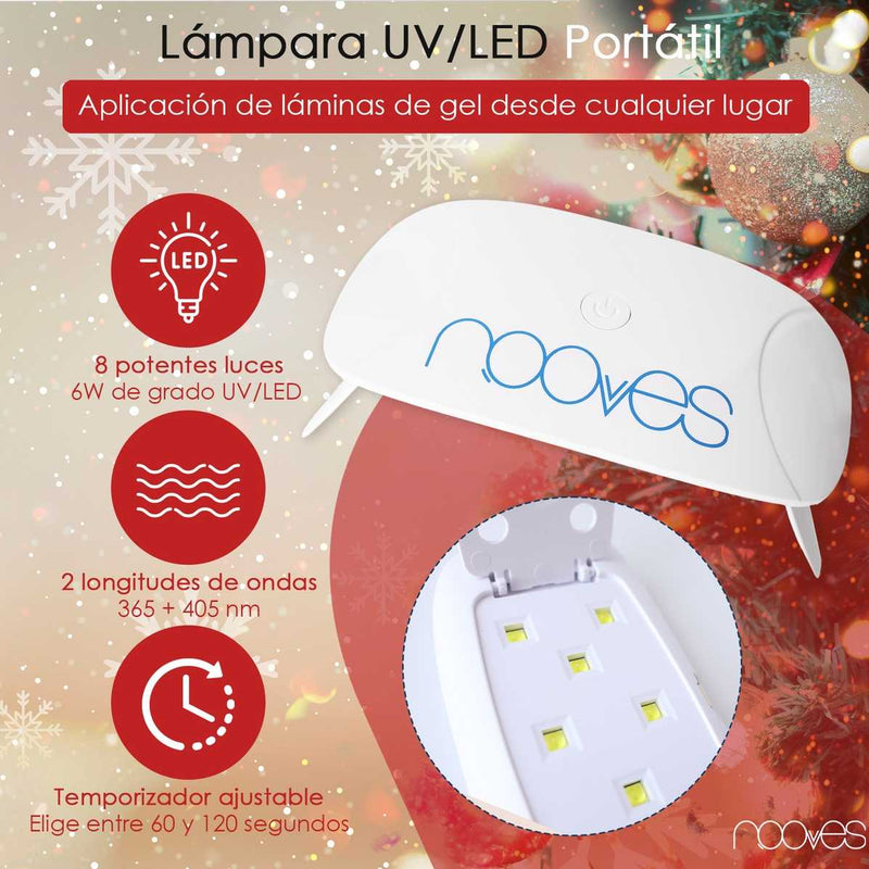 Starter Kit Beauty Christmas Edition - Kit Personalizable con Lámpara y Top Coat 5