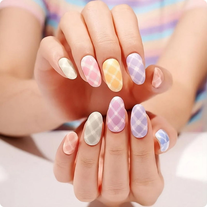 Resultado Manicura en casa con PatchWork - Acabado Natural