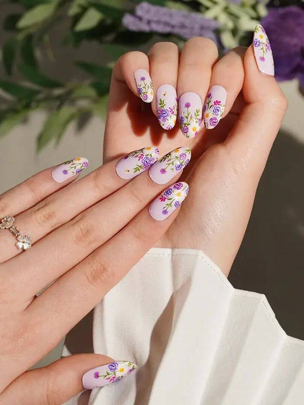 Gel Nail - Calm Spring - Nooves Nails - Láminas de uñas de gel semicuradas