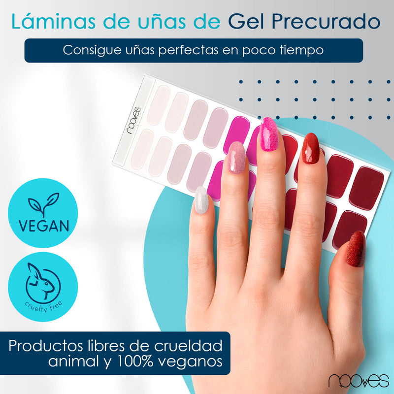 Gel Sheets - Allure - Nooves Nails