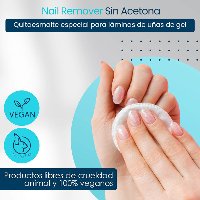Nail Remover - 30ml - Removedor sem Acetona - Nooves Nails