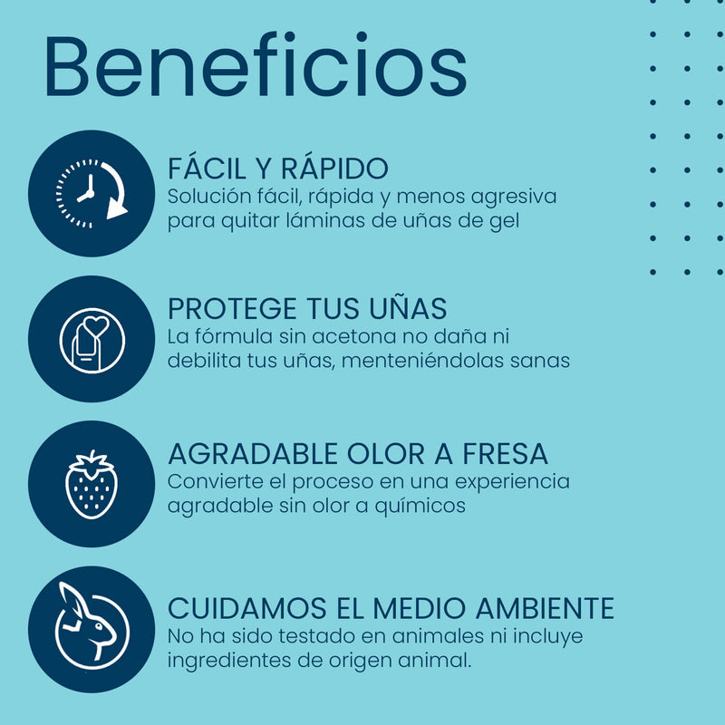 Nail Remover - 30ml - Removedor sem Acetona - Nooves Nails