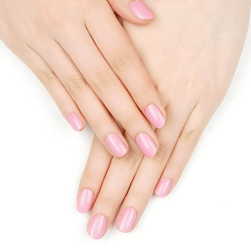 Folhas de Gel - Baby Pink - Nooves Nails