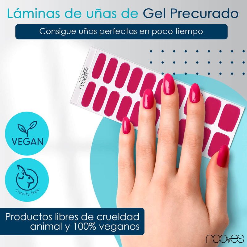 Gel Sheets - Cherry - Nooves Nails