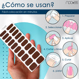 Folhas de Gel - Chocolat - Nooves Nails