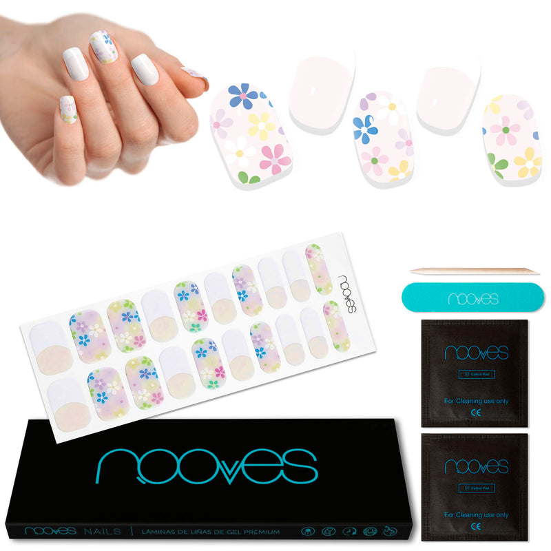 Gel Nail - Flowers - Nooves Nails