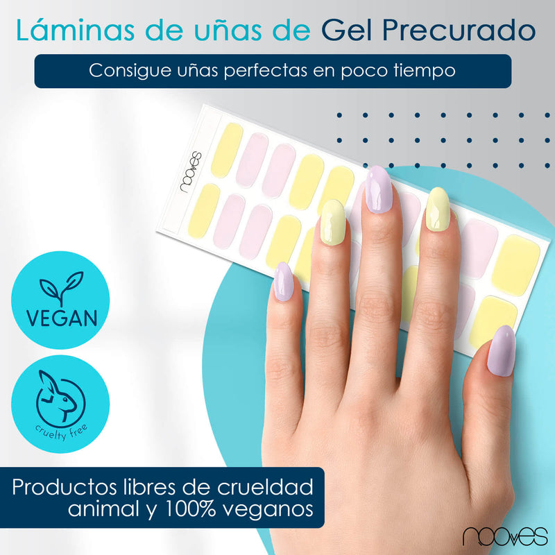 Packaging Láminas Ivory Dream - Incluye lima y palito de naranjo