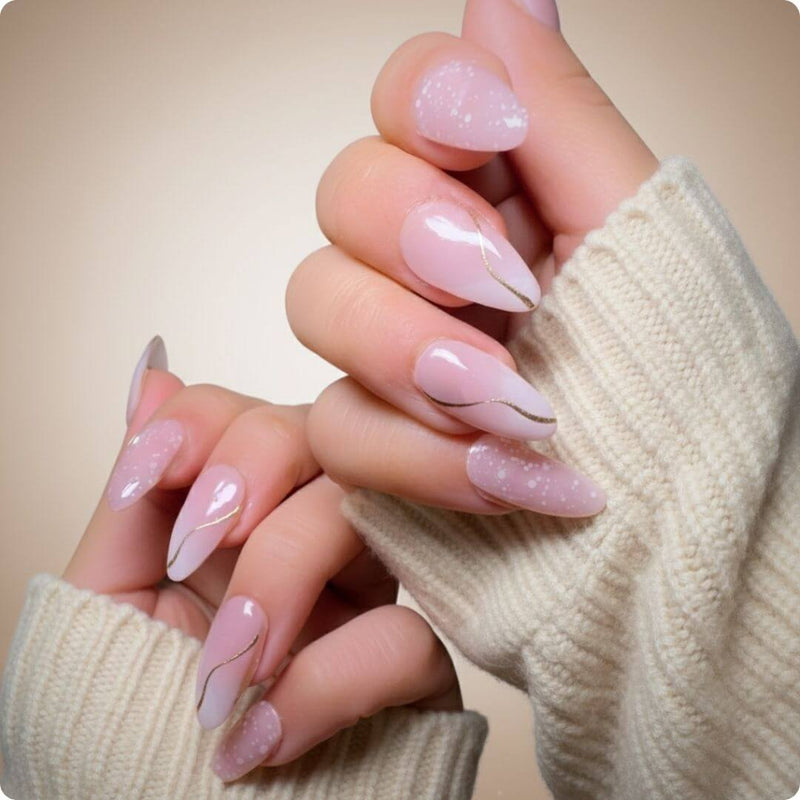 Resultado Manicura en casa con Amber Dusk - Acabado Natural