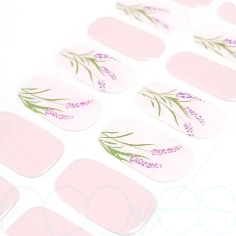 Detalle adicional Láminas Láminas de Gel - Lavander - Nooves Nails - Vista 11