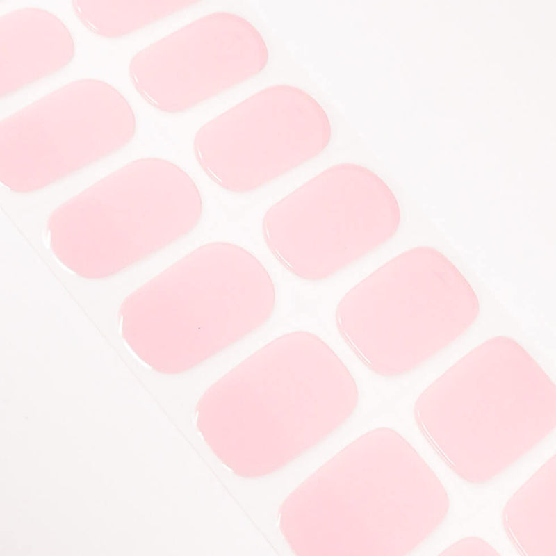 Láminas resistentes al agua Láminas de Gel - Pale Pink - Nooves Nails - Duración más de 14 días