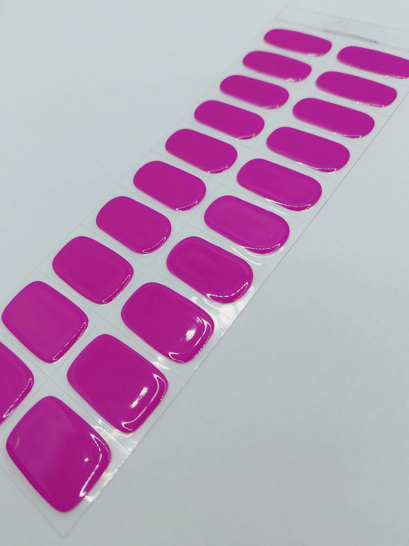 Láminas resistentes al agua Láminas de Gel - Regal Orchid - Nooves Nails - Duración más de 14 días