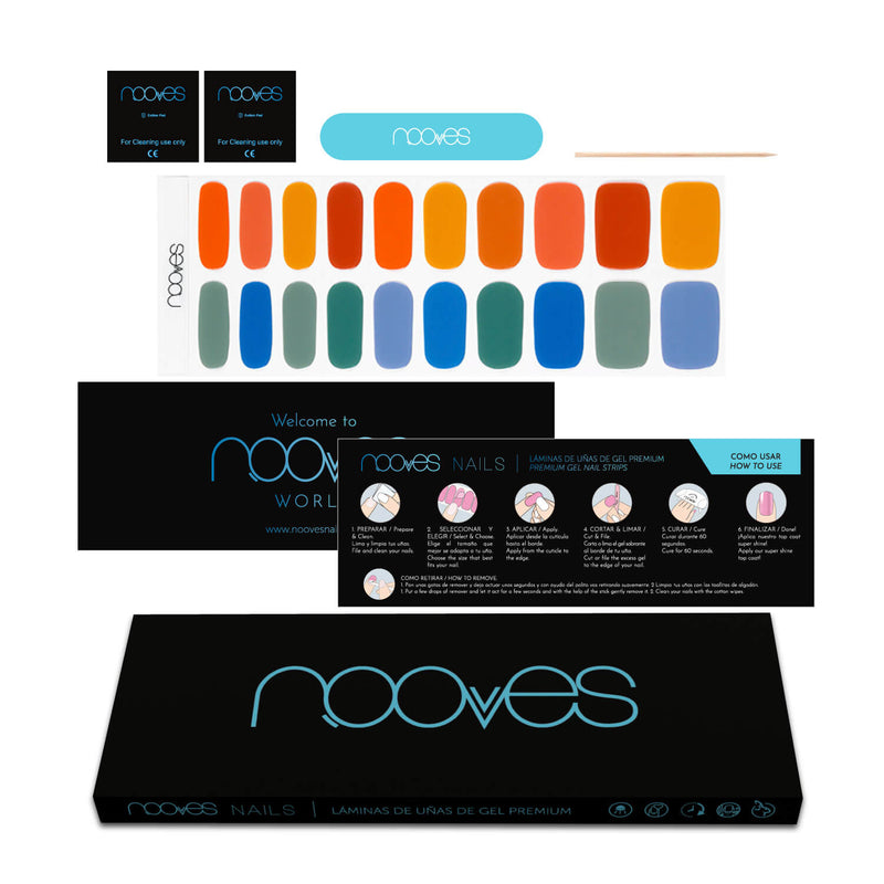 Detalle adicional Láminas Láminas de Gel - Nature´s Canvas - Nooves Nails - Vista 17