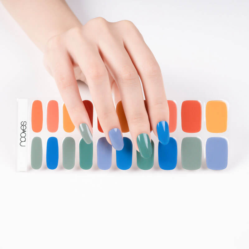 Tendencia manicura Láminas de Gel - Nature´s Canvas - Nooves Nails - Estilo moderno y elegante