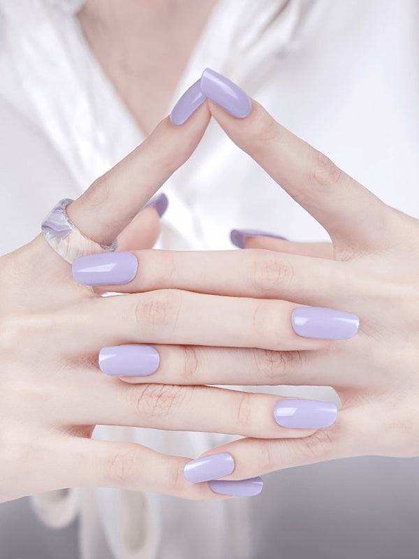 Láminas de Gel - Lavanda Dream - Nooves Nails