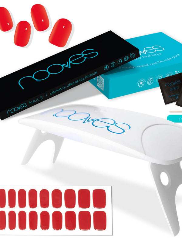 Gel Sheets - Crimson Red - Nooves Nails