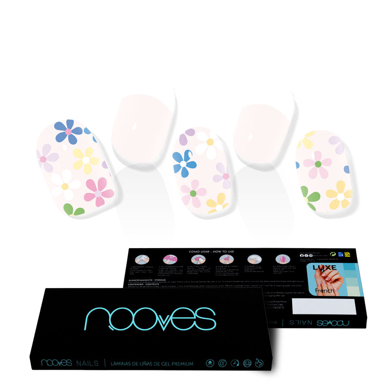 Gel Nail - Flowers - Nooves Nails