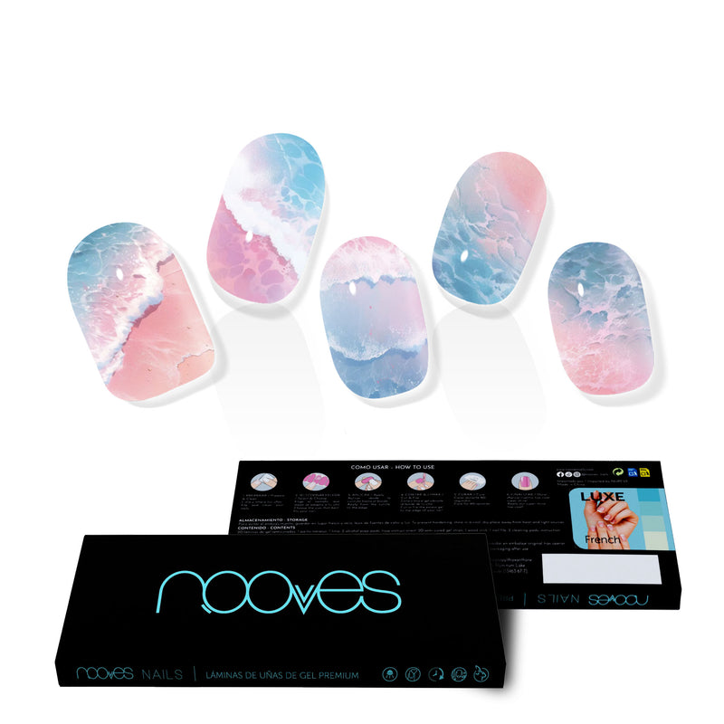 Gel Nail - Pink Shore - Nooves Nails