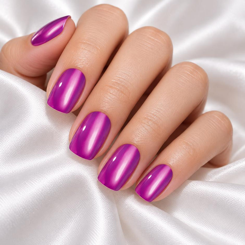 Packaging Láminas Purple Mirror - Incluye lima y palito de naranjo