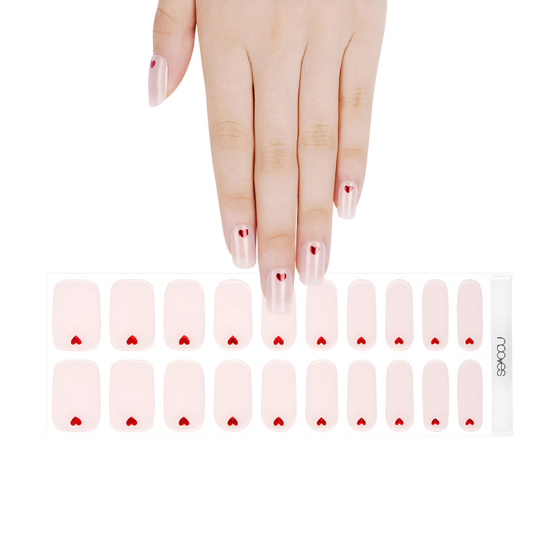 Textura y grosor láminas Láminas de Gel - Romance - Nooves Nails - Gel auténtico semicurado al 60%