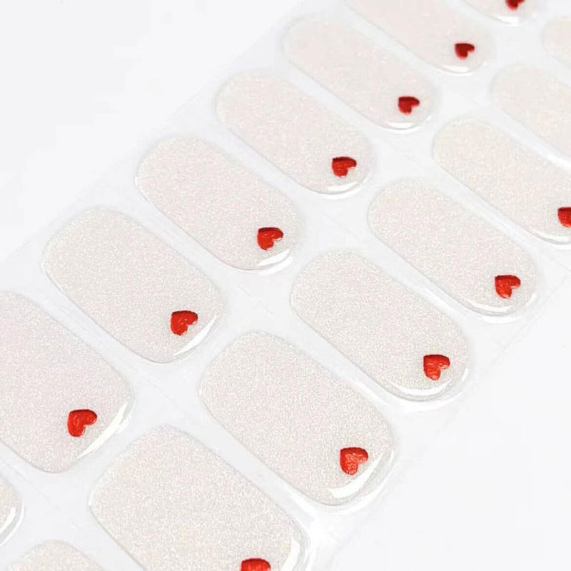 Kit de uñas de gel Láminas de Gel - Romance - Nooves Nails - Fácil aplicación sin torno