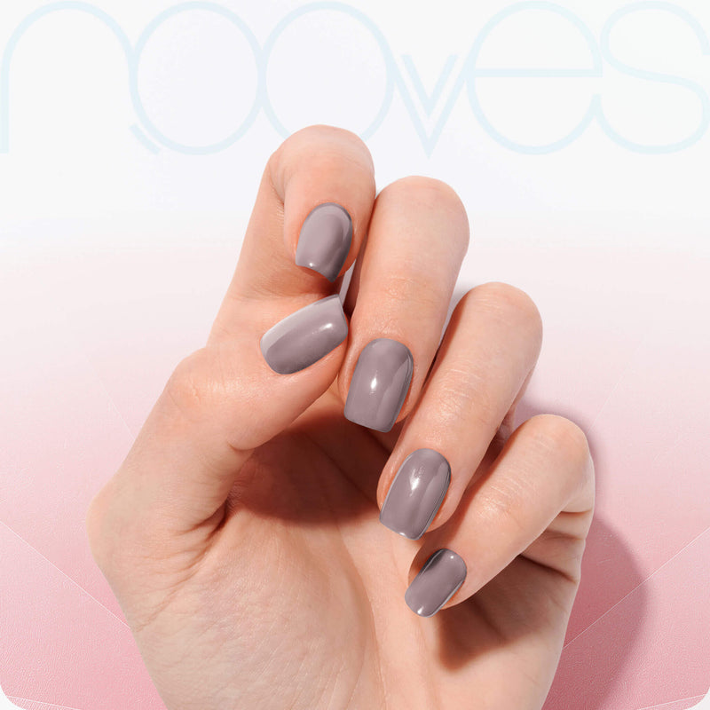 Diseño de uñas Láminas de Gel - Savannah - Nooves Nails - Veganas, Cruelty-Free y Hema-Free