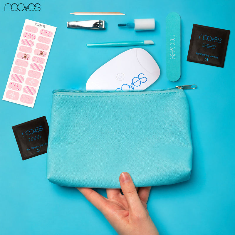 Pack Lámpara NOOVES con láminas de gel semicurado Silent Snow, imagen 4