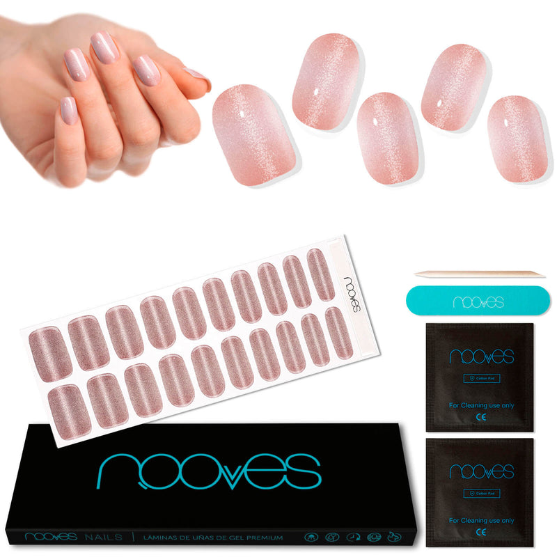 Textura y grosor láminas Láminas de Gel - Toffe Magnet - Nooves Nails - Gel auténtico semicurado al 60%