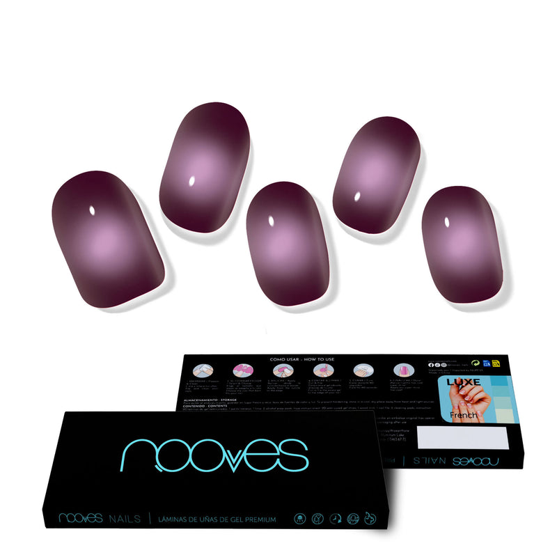 Detalle adicional Láminas Láminas de Gel - Velvet Halo - Nooves Nails - Vista 13