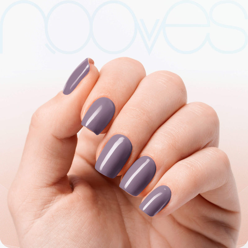 Detalle adicional Láminas Láminas de Gel - Violet Ether - Nooves Nails - Vista 12