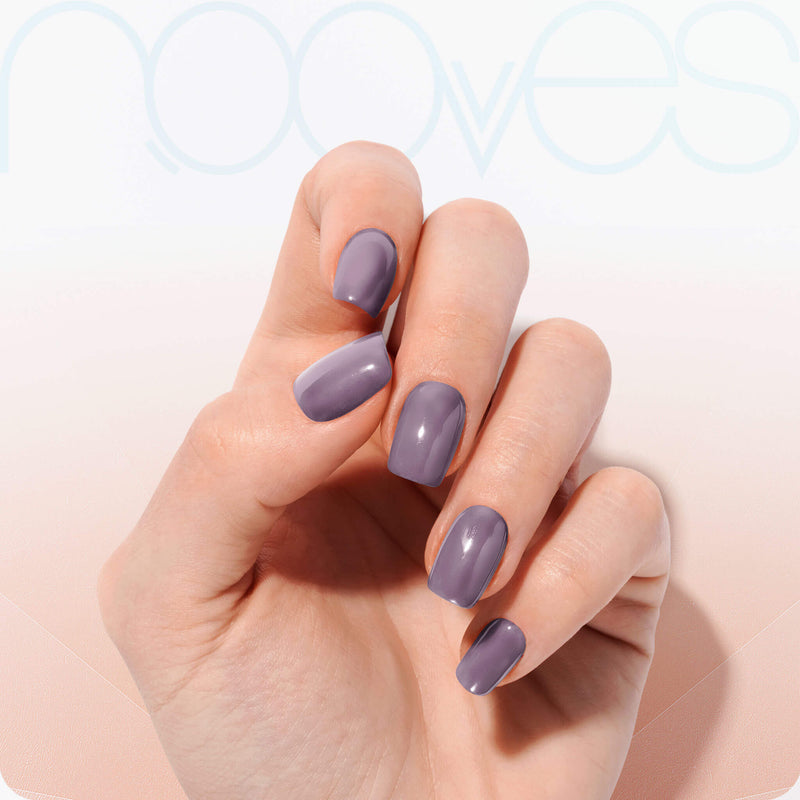 Detalle adicional Láminas Láminas de Gel - Violet Ether - Nooves Nails - Vista 13