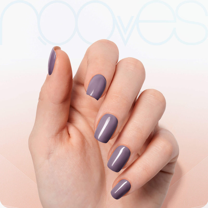 Detalle adicional Láminas Láminas de Gel - Violet Ether - Nooves Nails - Vista 14