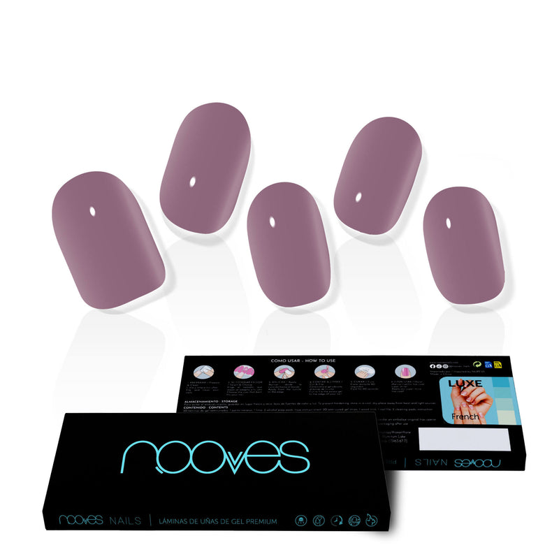 Detalle adicional Láminas Láminas de Gel - Violet Ether - Nooves Nails - Vista 15
