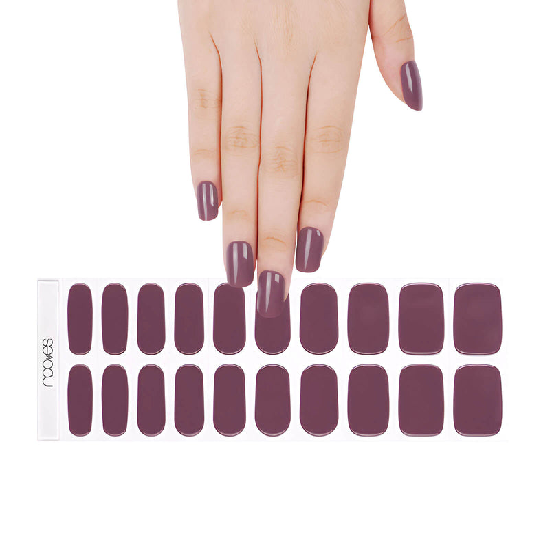 Detalle adicional Láminas Láminas de Gel - Violet Ether - Nooves Nails - Vista 11