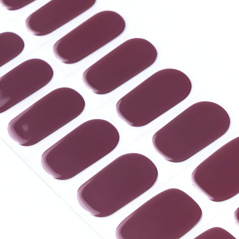 Kit de uñas de gel Láminas de Gel - Violet Ether - Nooves Nails - Fácil aplicación sin torno