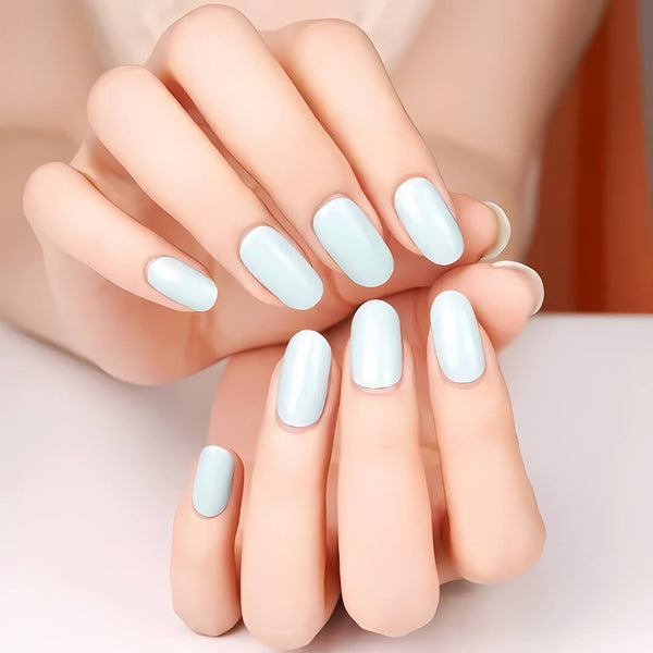 Folhas de Gel - Blue Salt - Nooves Nails