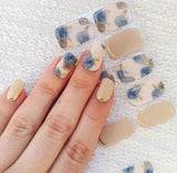 Folhas de Gel - Elegant Floral - Nooves Nails
