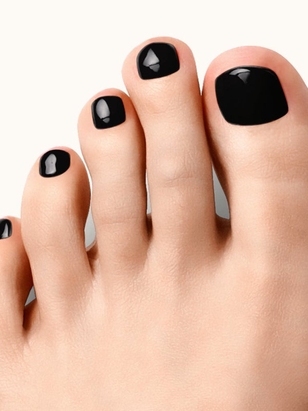 Láminas de Gel Pedi - Noir Onix - Nooves Nails