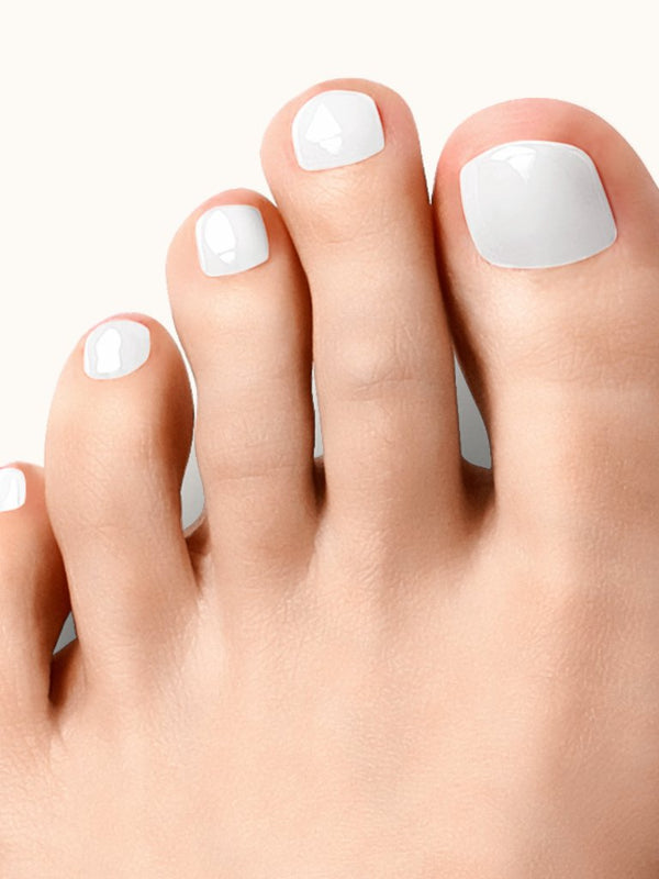 Láminas de Gel Pedi - Snowflake - Nooves Nails