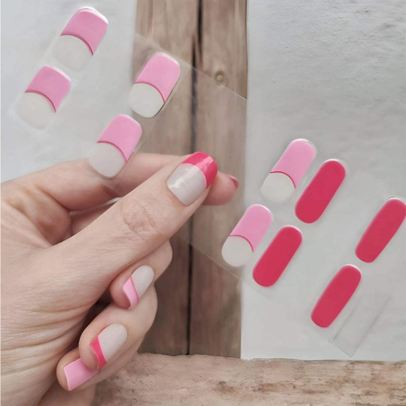 Láminas resistentes al agua Láminas de Gel - Love Vibes - Nooves Nails - Duración más de 14 días
