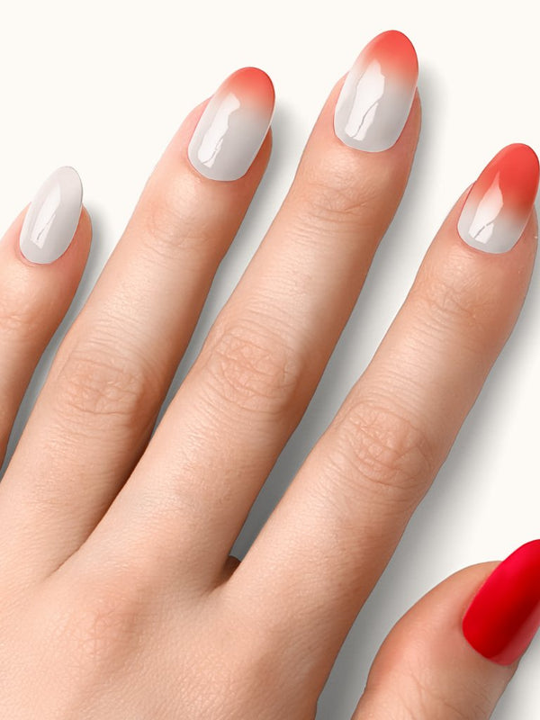 Láminas de Gel - Cherry Blossom - ¡Cambian de color! - Nooves Nails
