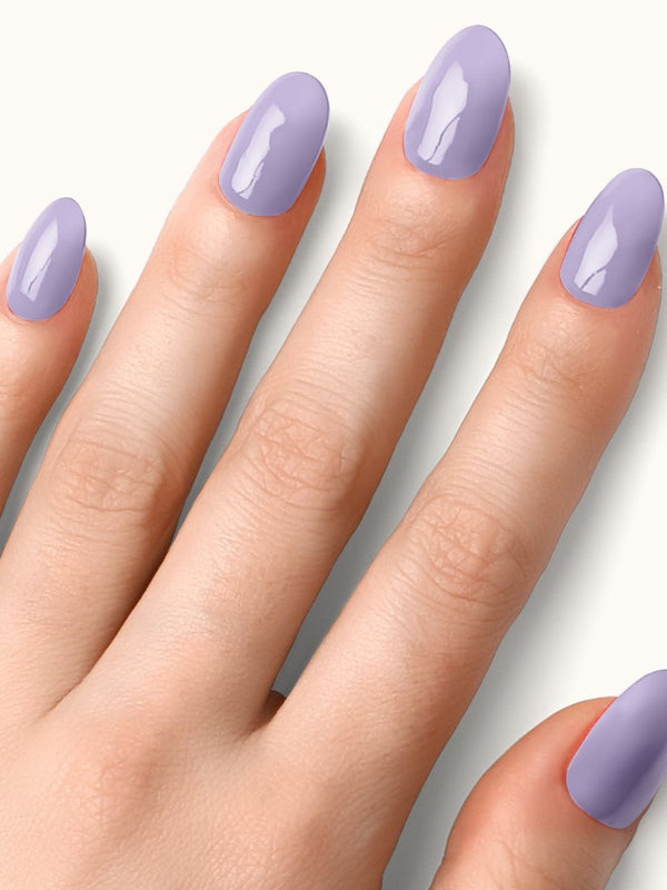 Láminas de Gel - Lavanda Dream - Nooves Nails