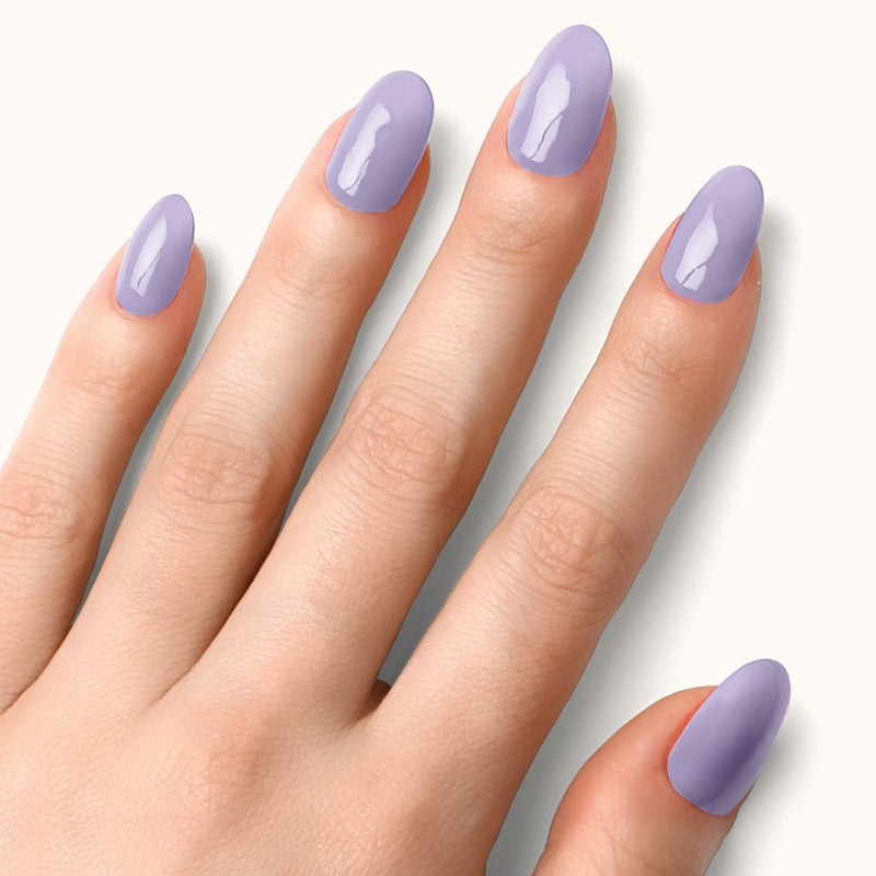 Láminas de Gel Semicuradas Folhas de Gel - Lavanda Dream - Nooves Nails - Calidad Profesional Nooves