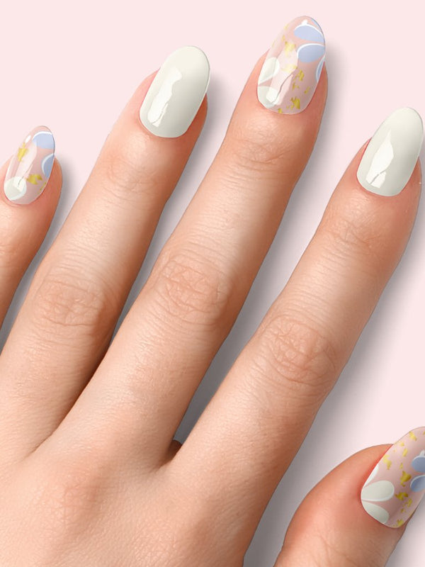 Gel Nail - Petals - Nooves Nails - Láminas de uñas de gel semicuradas