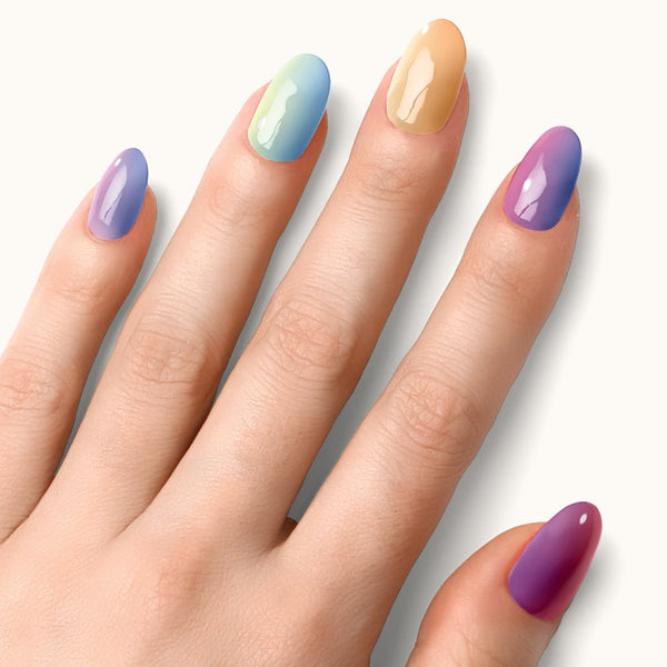 Gel Sheets - Rainbow - Nooves Nails