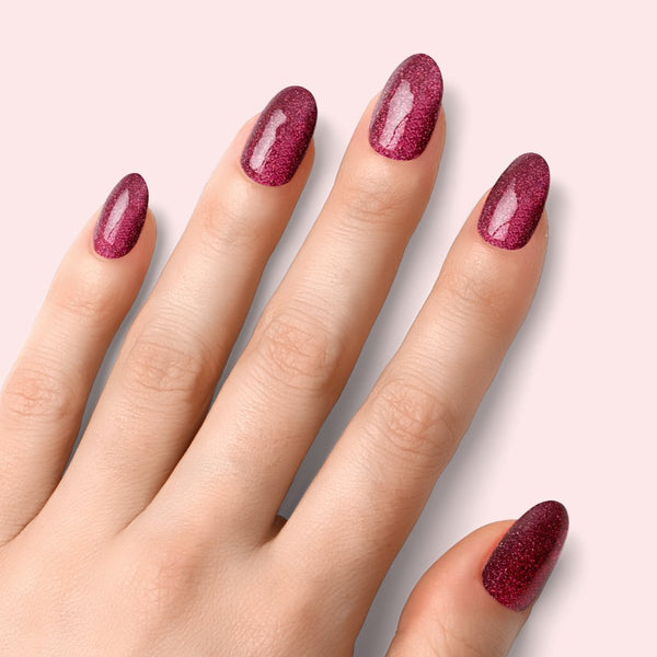 Gel Sheets - Ruby Claret - Nooves Nails